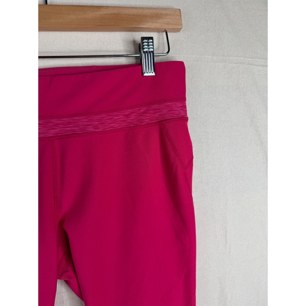 Talbots Cropped Leggings size Medium Pink - Picture 6 of 10